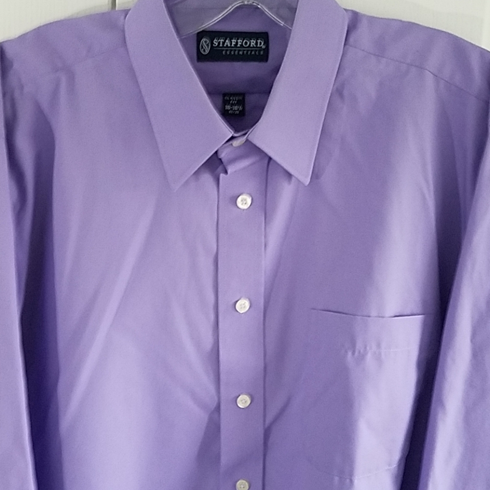 Mens 16 1/2 Dress Shirt by Stafford